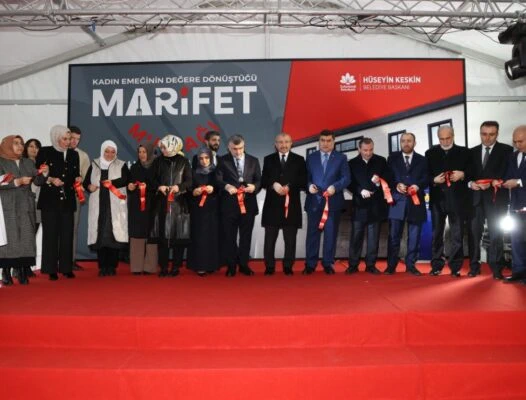 Sultanbeyli’de Kadın İstihdamına Katkı Sunacak Marifet Mutfağı Açıldı