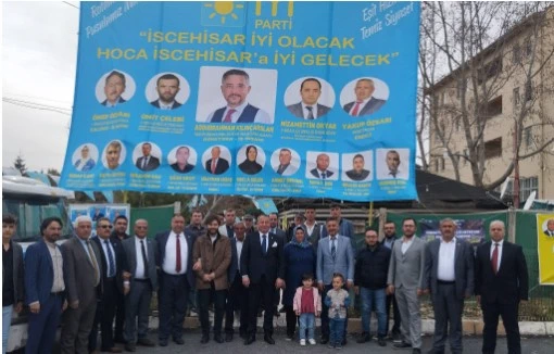 İYİ Parti İscehisar’da SKM Açılışı Yaptı