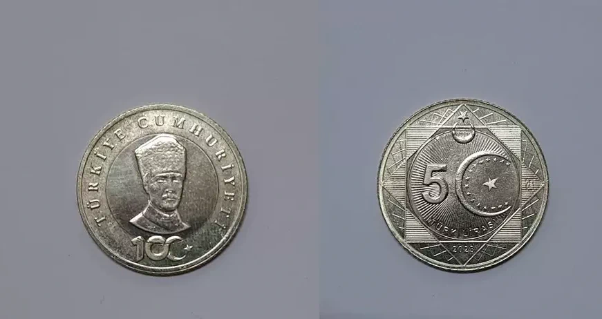 Madeni 5 TL piyasaya sürülüyor