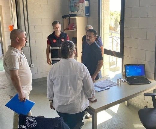 Çanakkale Valisi Aktaş, 1915 Çanakkale Köprüsü Canlı Hayvan Kontrol Noktasını ziyaret etti