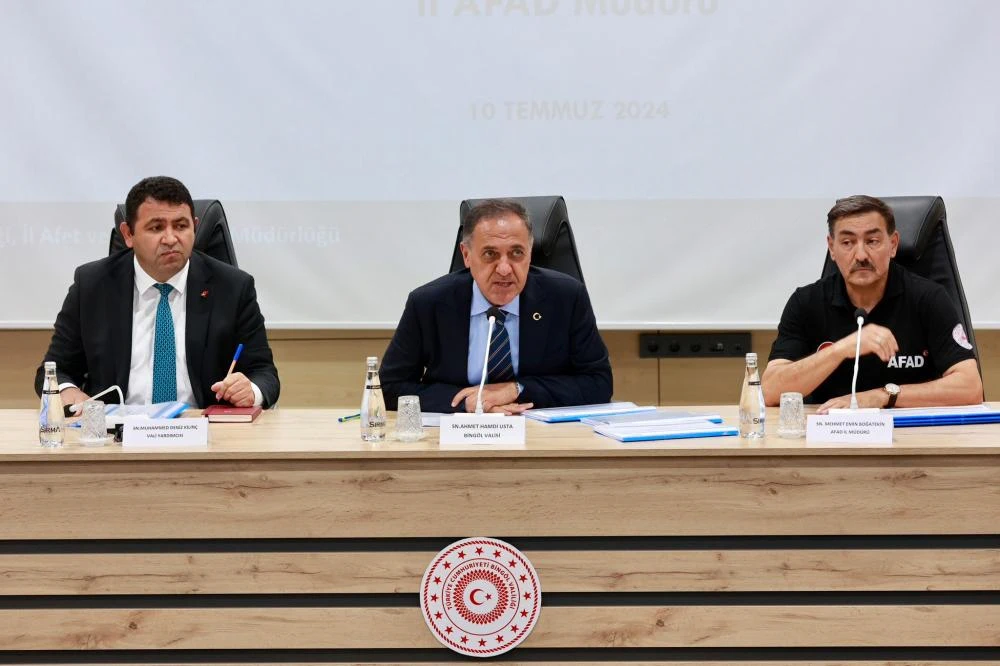 Bingöl'de Deprem Tatbikatı Hazırlıkları Başladı