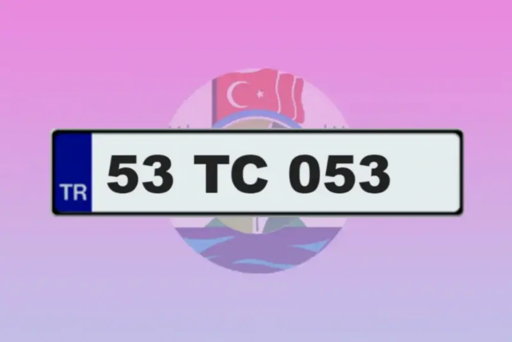 Rize’de Araç Plaka Harfleri Çeşitleniyor