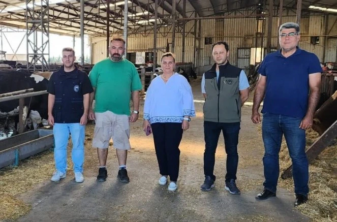 Çanakkale İl Tarım Müdürlüğü’nden Gelibolu'daki Çiftliklere Ziyaret