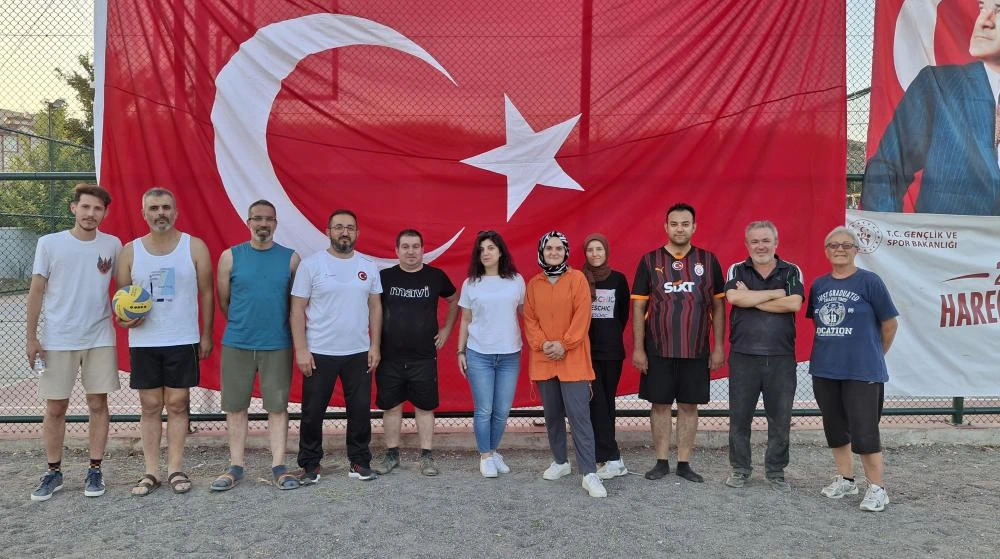 Beypazarı'nda 30 Ağustos Zafer Kupası Plaj Voleybolu Turnuvası Başladı
