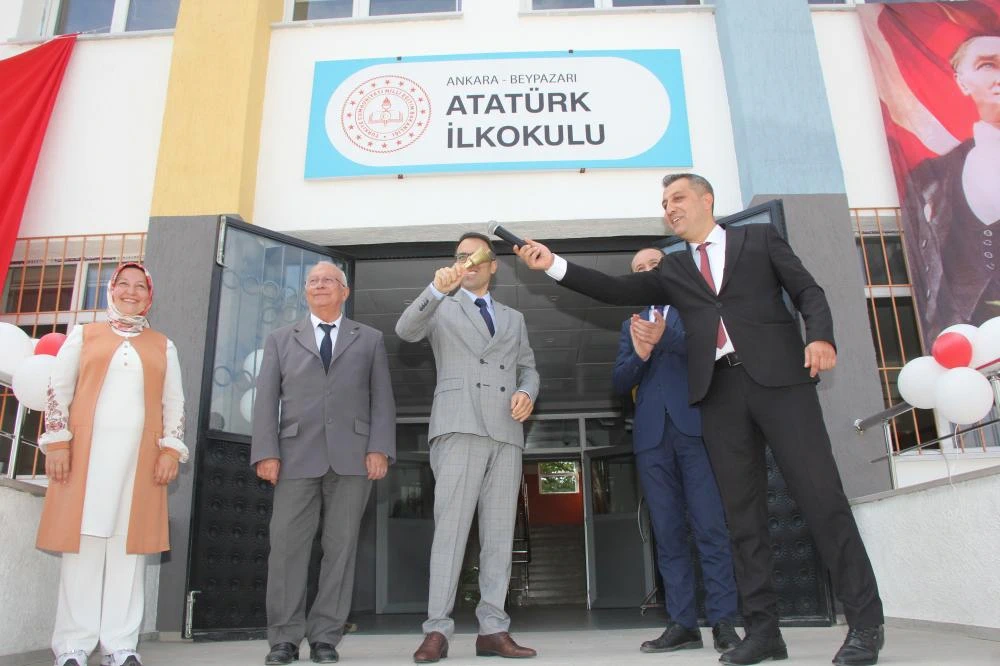 Beypazarı’nda Okullarda İlk Ders Zili Çaldı