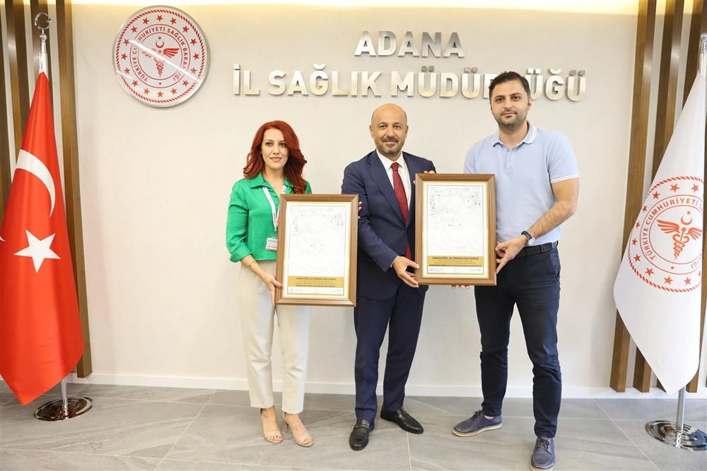 Adana’da Bebek Dostu Sağlık Kuruluşları Ödüllerini Aldı