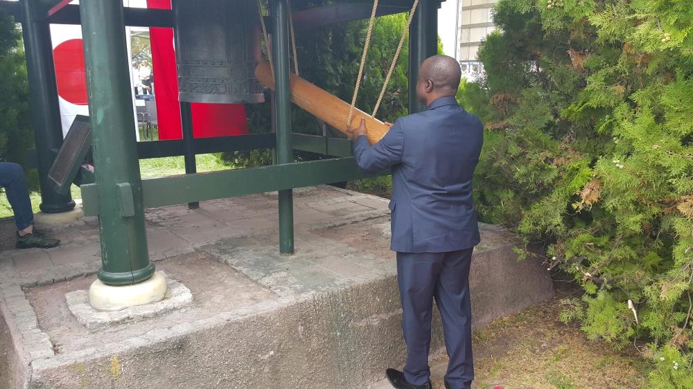 2024 Dünya Barış Günü Ankara'da Barış Çanı ile Kutlandı