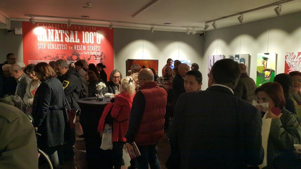 Çankaya’da Şiir ve Resim Buluşması: Hasan Erkek ve 16 Ressamdan Özel Etkinlik