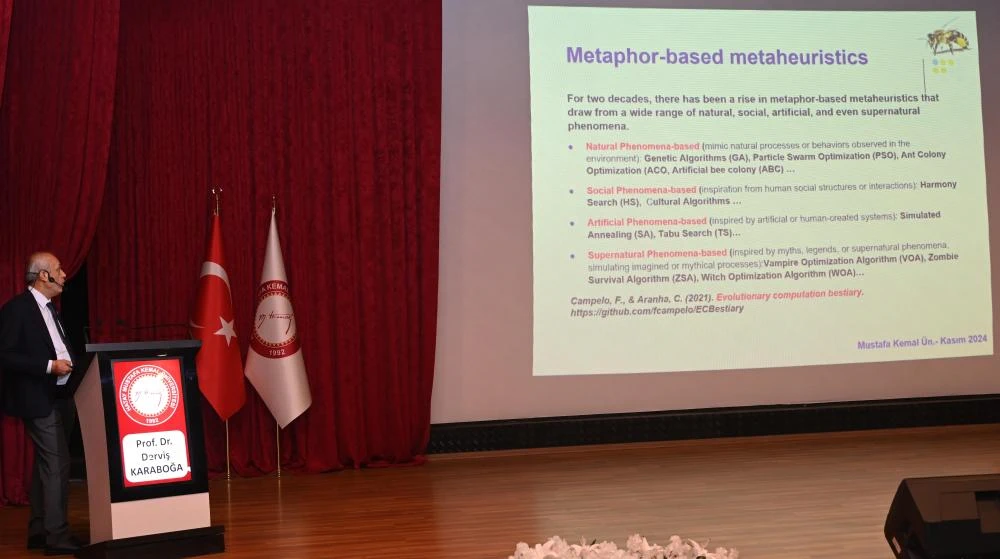 Hatay’da “Arı Kolonilerinden İlhamla Yapay Zeka” Konferansı Düzenlendi