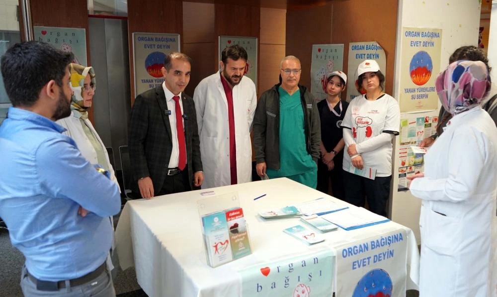 Adıyaman’da ‘Organ Bağışı Haftası’ Farkındalığı: Vatandaşlar Bilgilendiriliyor