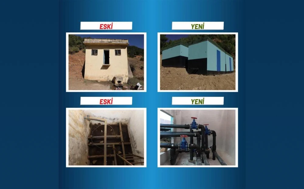 Depremde Hasar Gören Su Depoları Yenileniyor: Gazeluşağı’na 100 m³ Prefabrik Depo