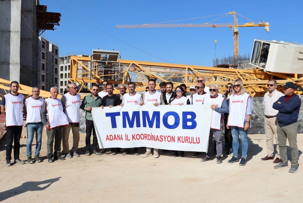 Adana’da Mühendis Odaları ve Sendikalardan İş Güvenliği İçin Acil Çağrı