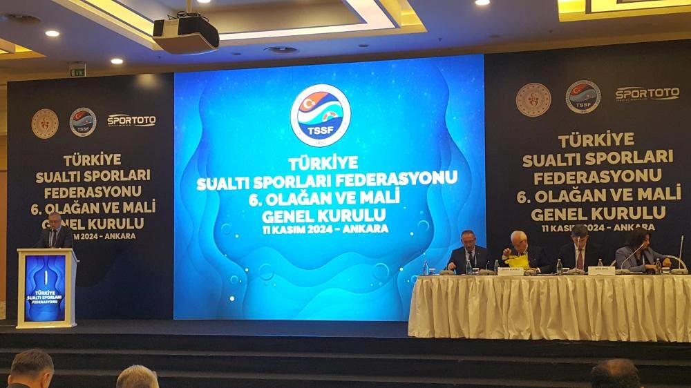 Türkiye Su Altı Federasyonu Genel Kurulunda Yeni Başkan Kadir Sağlam Oldu