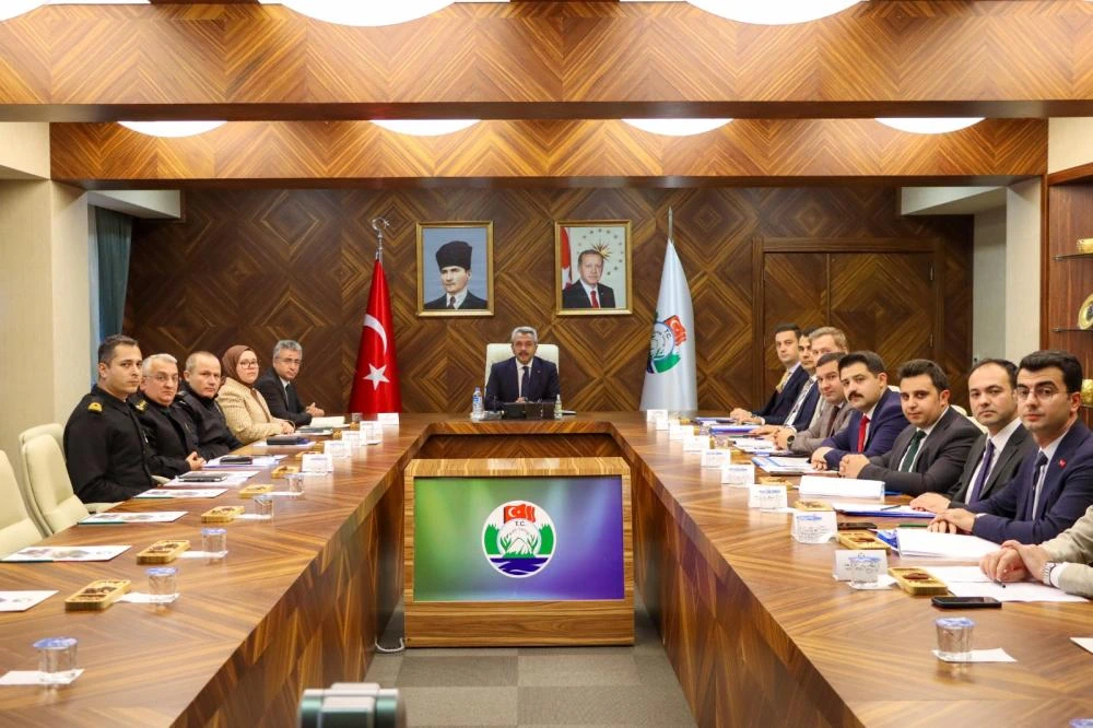 Rize’de İl Asayiş Değerlendirme Toplantısı Vali Baydaş’ın Başkanlığında Yapıldı