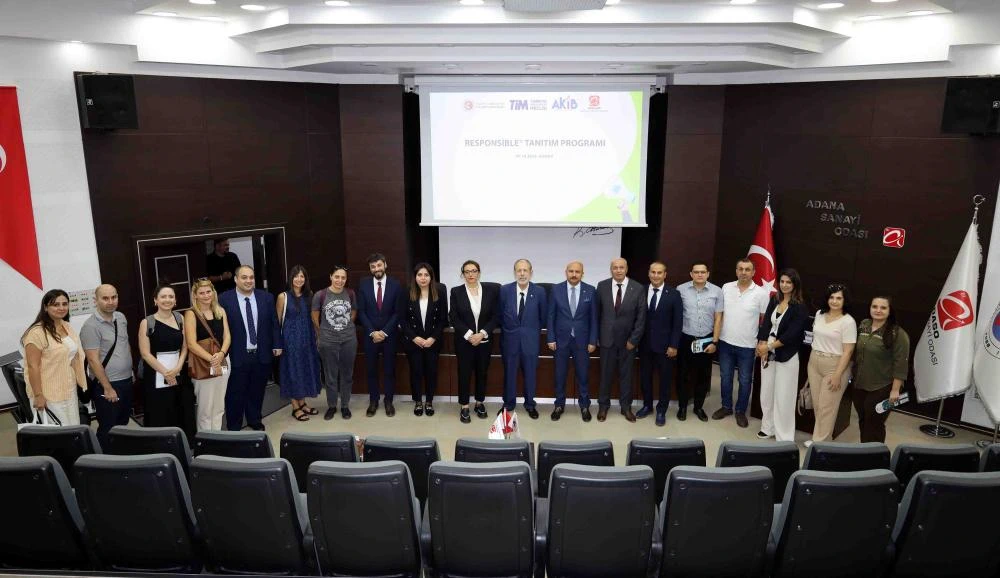 Adana’da Responsible® Programı ile İhracatçılara Sürdürülebilirlik Rehberi