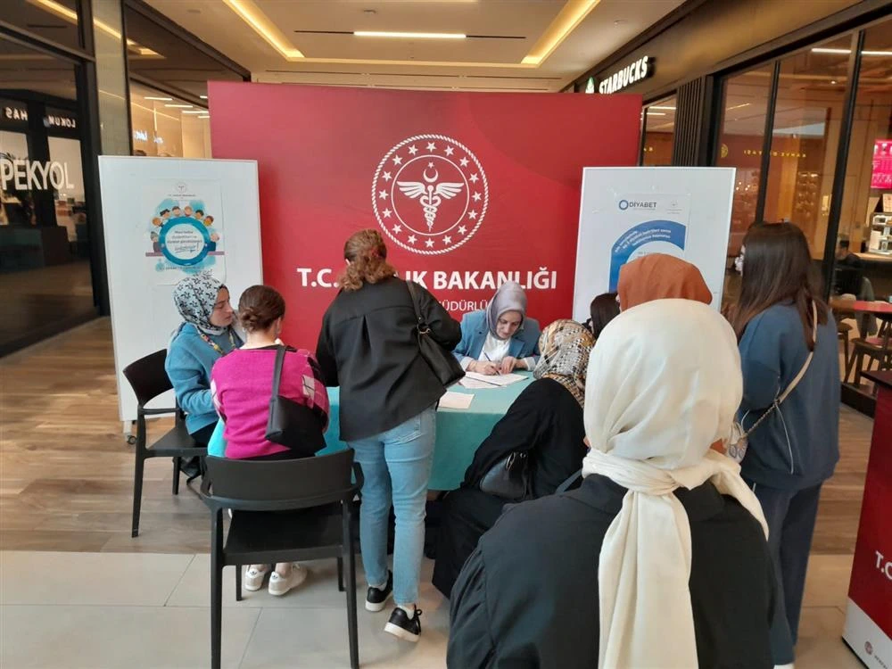 Rize’de Dünya Diyabet Günü: Şimal AVM’de Farkındalık Etkinliği Düzenlendi