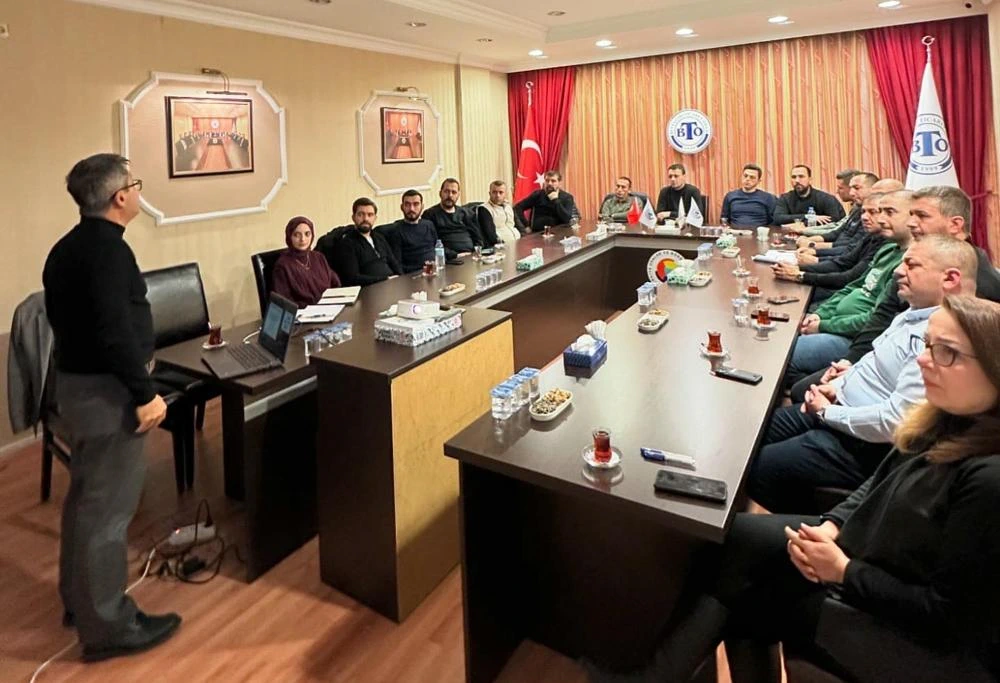 Ticaret Odasında Akreditasyon sistemi ve Bütçe muhasebe anlatıldı