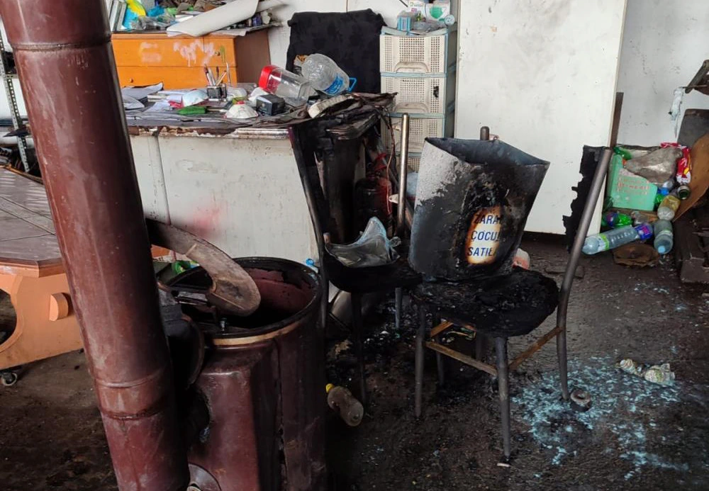 Amasya'da Sobaya Tiner Döken 5 Öğrenci Hastanelik Oldu