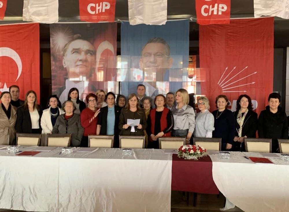 CHP  İL KADIN KOLLARI BAŞKNI FEDVA ÇEKMECELİOĞLUN’DAN BASIN AÇIKLAMASI