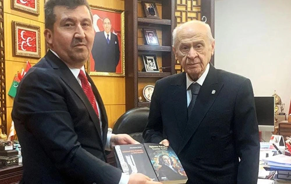 Türkiye Yazarlar Birliği Başkanı Arıcan’dan MHP Lideri Devlet Bahçeli’ye Ziyaret