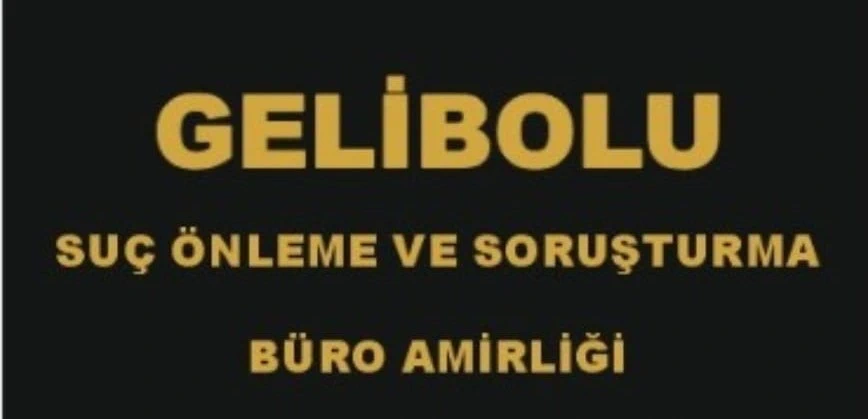 Gelibolu'da Polis Operasyonu: 33 Şüpheli Gözaltına Alındı, 9 Kişi Tutuklandı