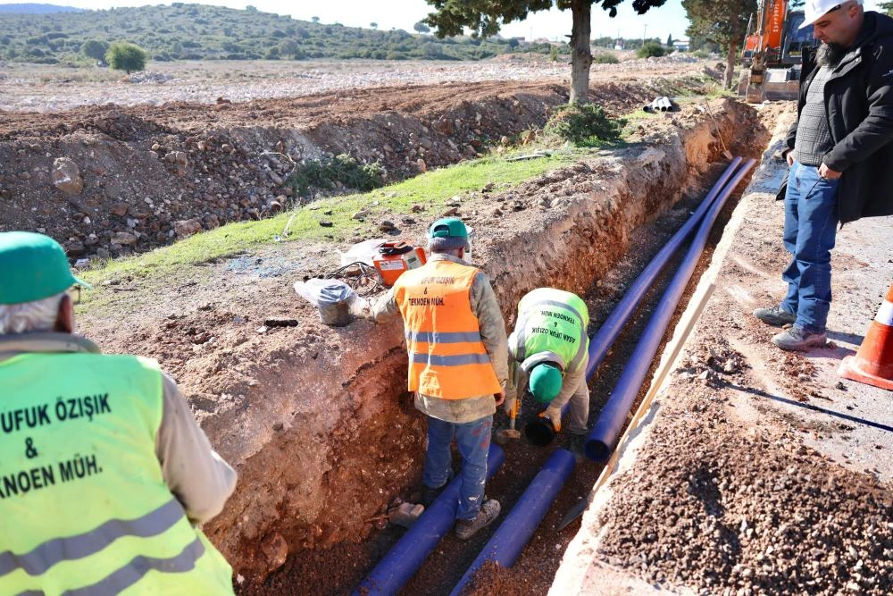 Çeşme’nin şikayetlere konu bir sorunu daha çözüme kavuşuyor