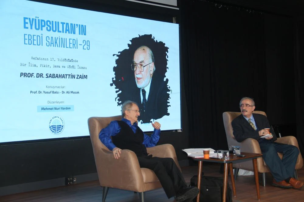 İlim ve Hizmete Adanmış Bir Hayat Prof. Dr. Sabahattin Zaim Anıldı