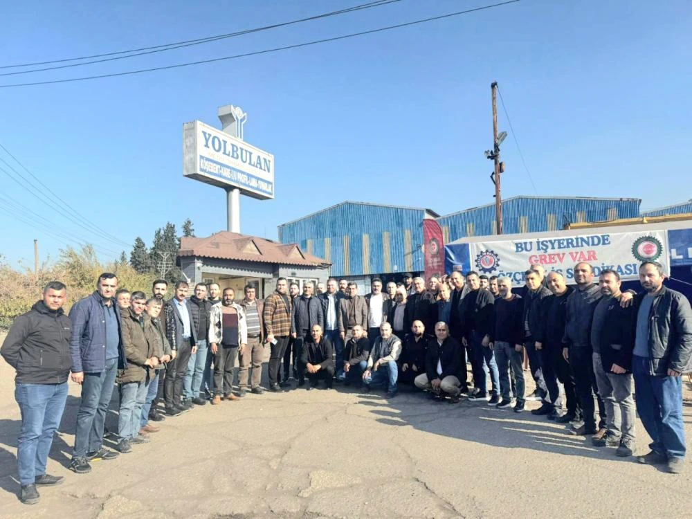 AKP Payas'tan Grevdeki Yolbulan Emekçilerine Destek Mesajı