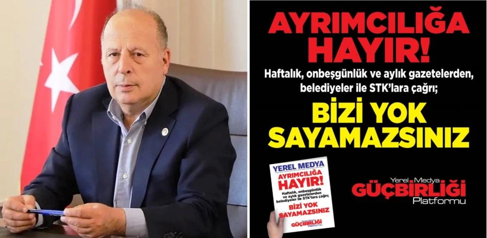Yerel Medya Güç Birliği Platformu’ndan Başkan Demirçalı’ya “Çifte Standart” Tepkisi