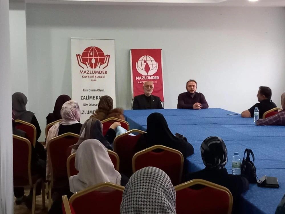 MAZLUMDER’den İnsan Haklarına Dair Eğitim ve Farkındalık Etkinliği