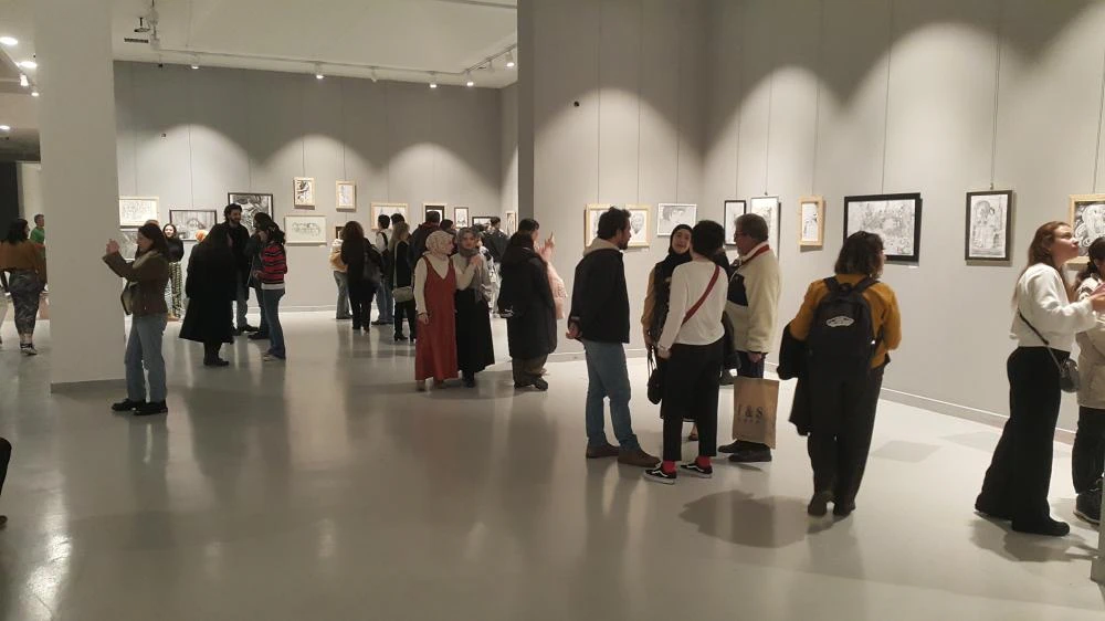 “Noktadan Çizgiye” Karakalem Sergisi Sanatseverlerle Buluşuyor