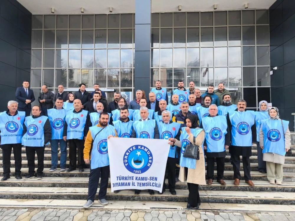 Türkiye Kamu-Sen Adıyaman Şube Başkanı Nejdet İrfan Tokur’dan Ek Zam ve Refah Payı Talebi