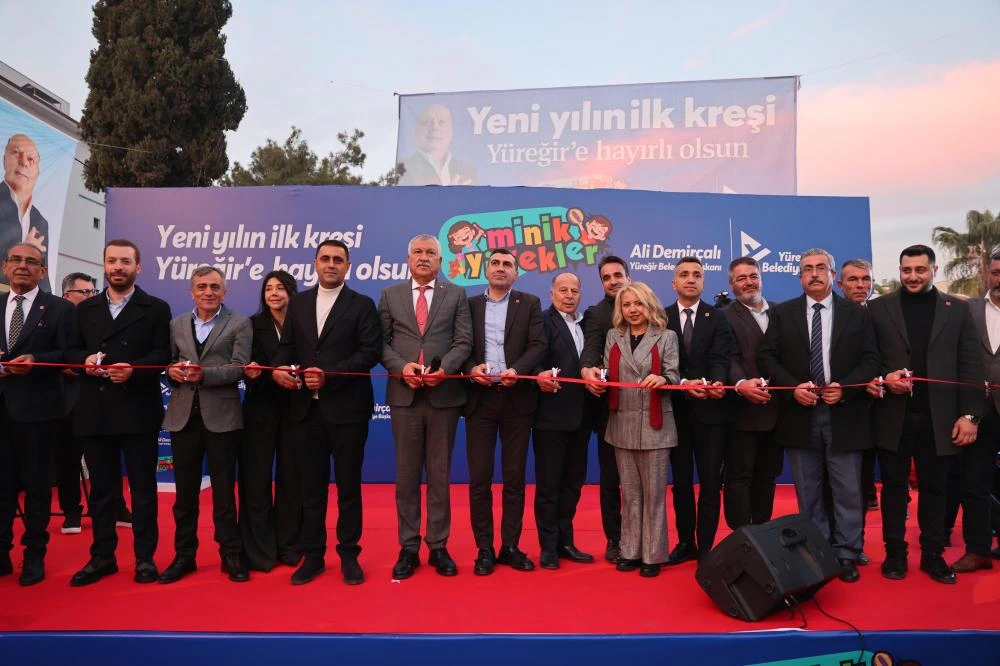 Yüreğir’de Minik Yürekler Kreşi Görkemli Törenle Açıldı