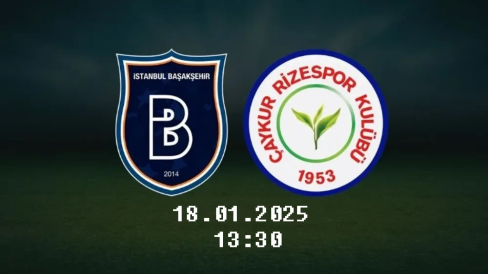Süper Lig’in İkinci Yarı Heyecanı Başlıyor: Başakşehir-Rizespor