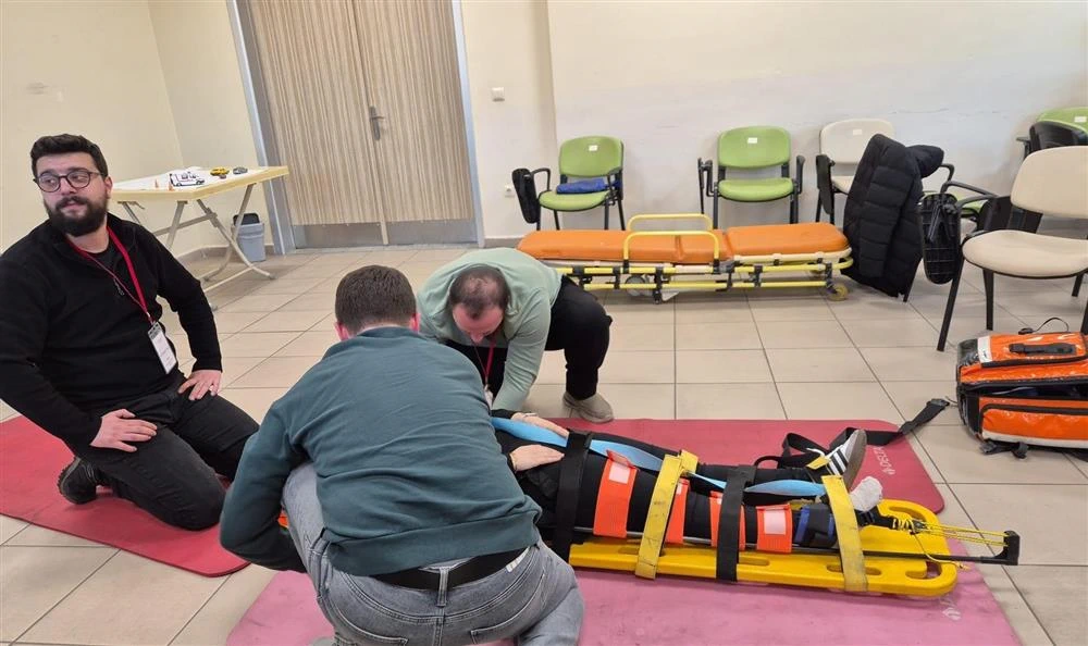 Rize’de Sağlık Personeline Travma İleri Yaşam Desteği Eğitimi