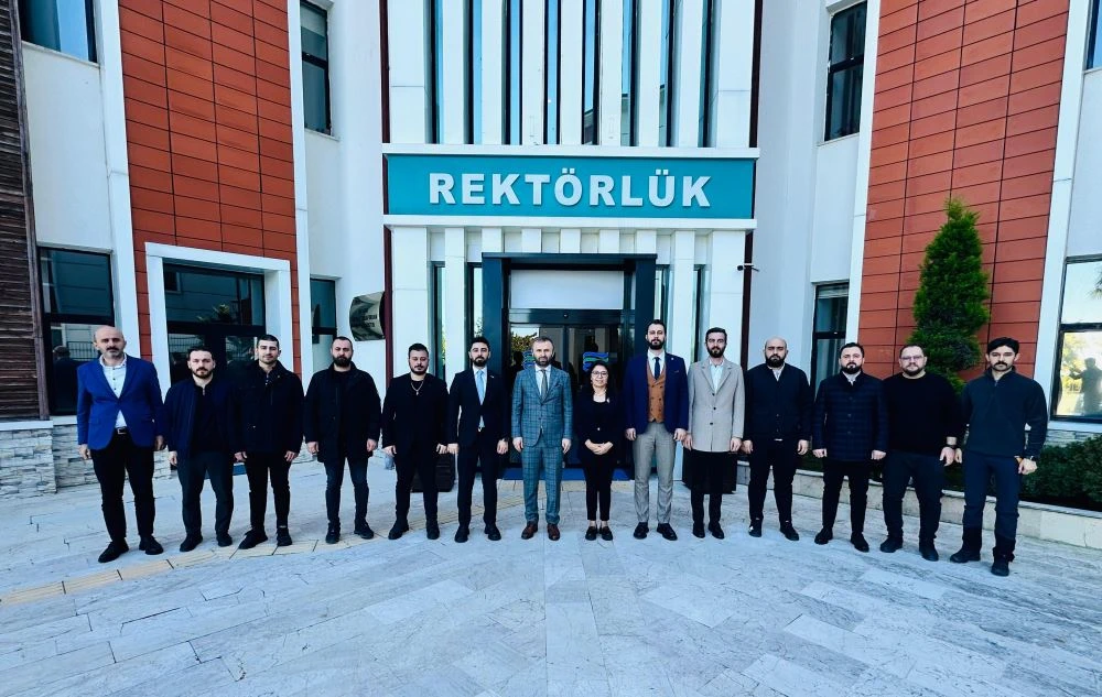 Rize Genç MÜSİAD Üyeleri RTEÜ’de Kurumsallaşma Eğitimi Alacak