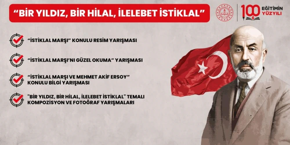 12 Mart Etkinlikleri "Bir Yıldız, Bir Hilal, İlelebet İstiklal" Temasıyla Düzenlenecek
