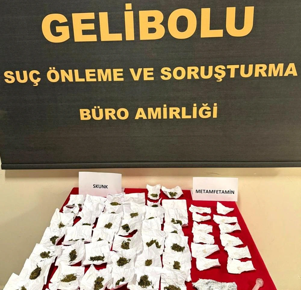 Çanakkale Polisi Uyuşturucuya Göz Açtırmıyor: Başarılı Operasyon Sonucu Şüpheli Yakalandı