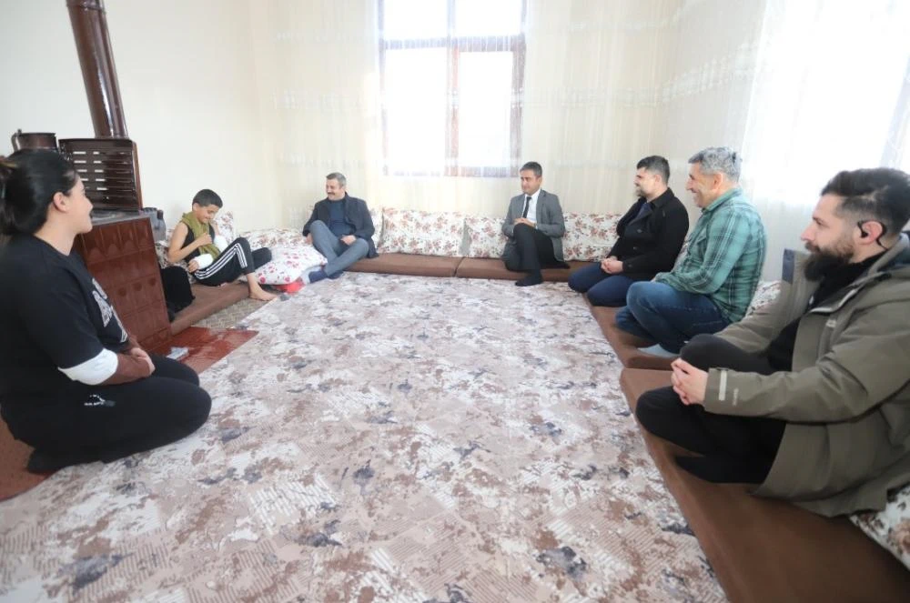 Kaymakam Kumcu, Yaralanan Genç Sporcuya Destek Ziyaretinde Bulundu