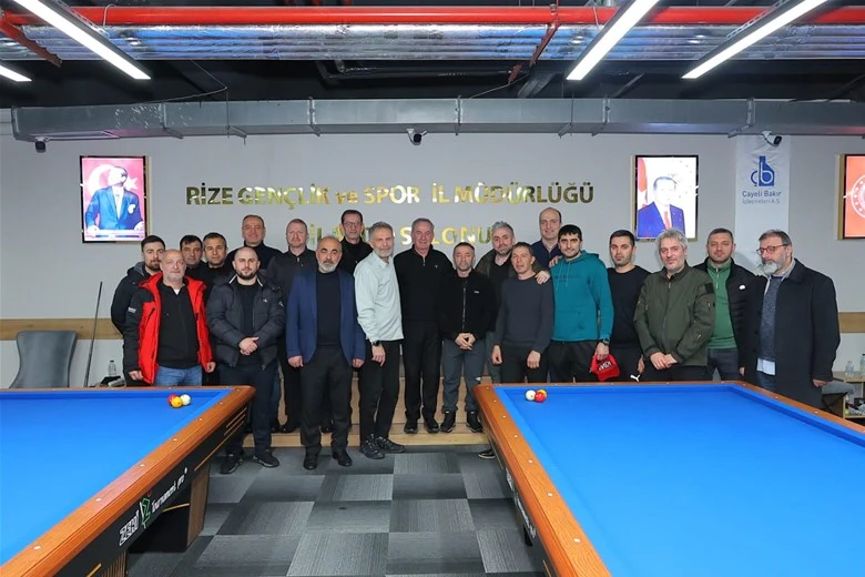 Rize’de Bilardo Heyecanı! Şampiyonada Kazananlar Belli Oldu