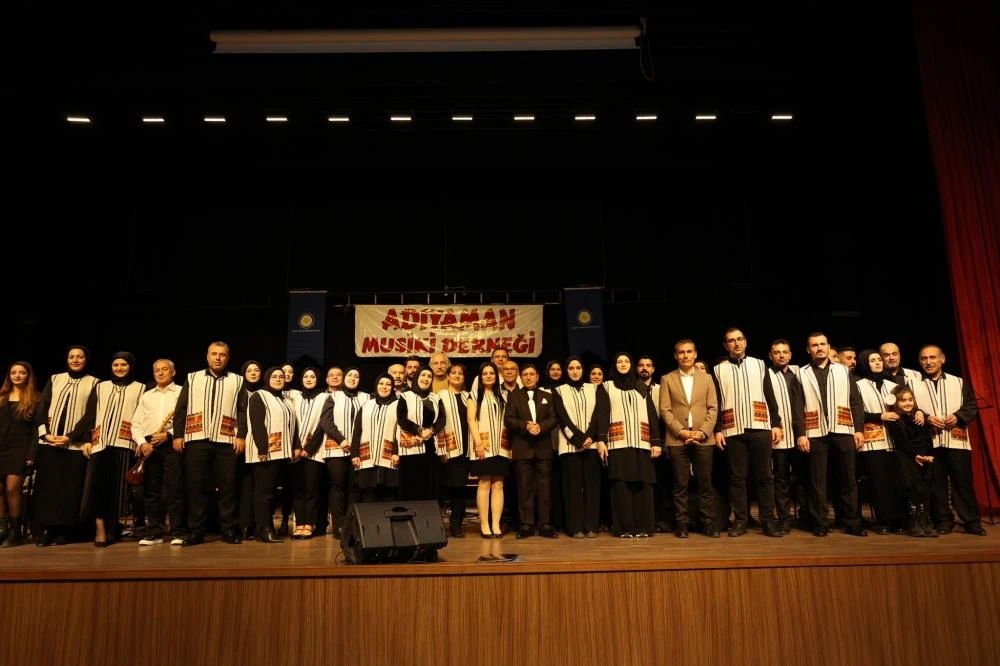 Adıyaman’da Türk Halk Müziği Rüzgârı Esti!