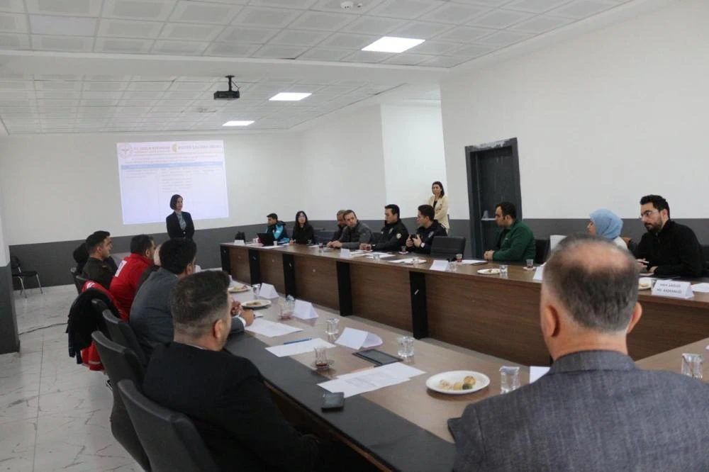 Adıyaman’da Afet Sağlık Çalışma Grubu Toplantısı Gerçekleştirildi