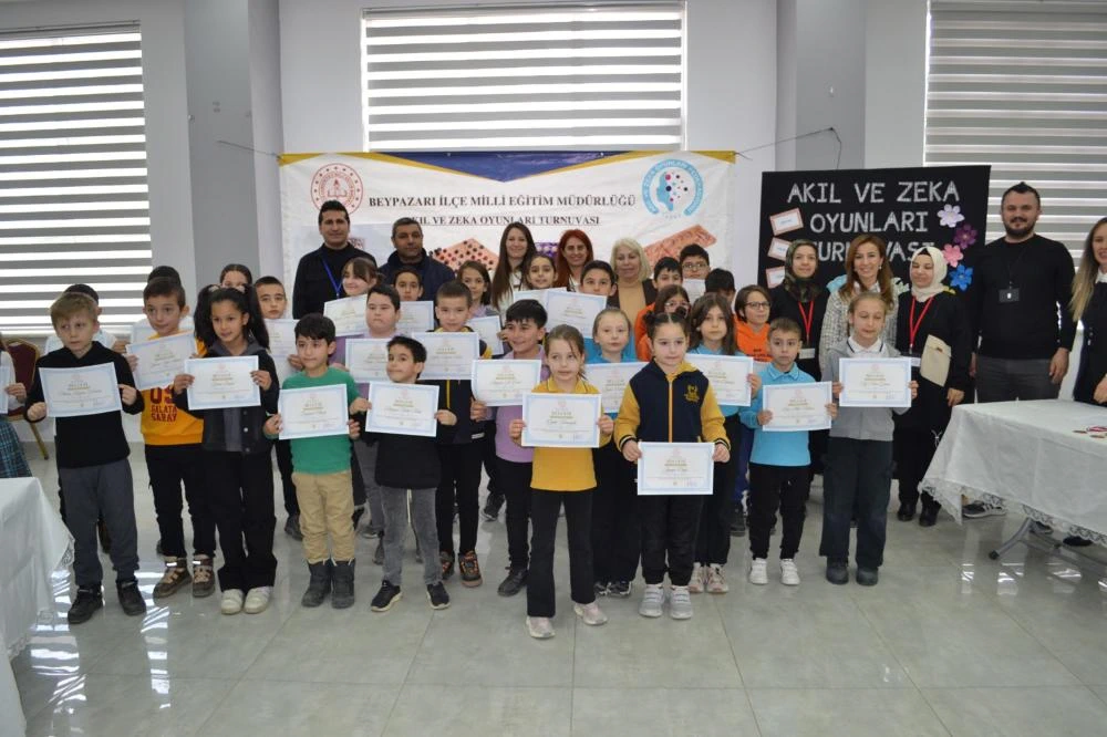 Beypazarı’nda Akıl ve Zeka Oyunları Turnuvası Büyük İlgi Gördü