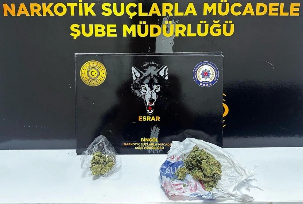 Bingöl'de Polis Operasyonu: Uyuşturucu Madde Ele Geçirildi