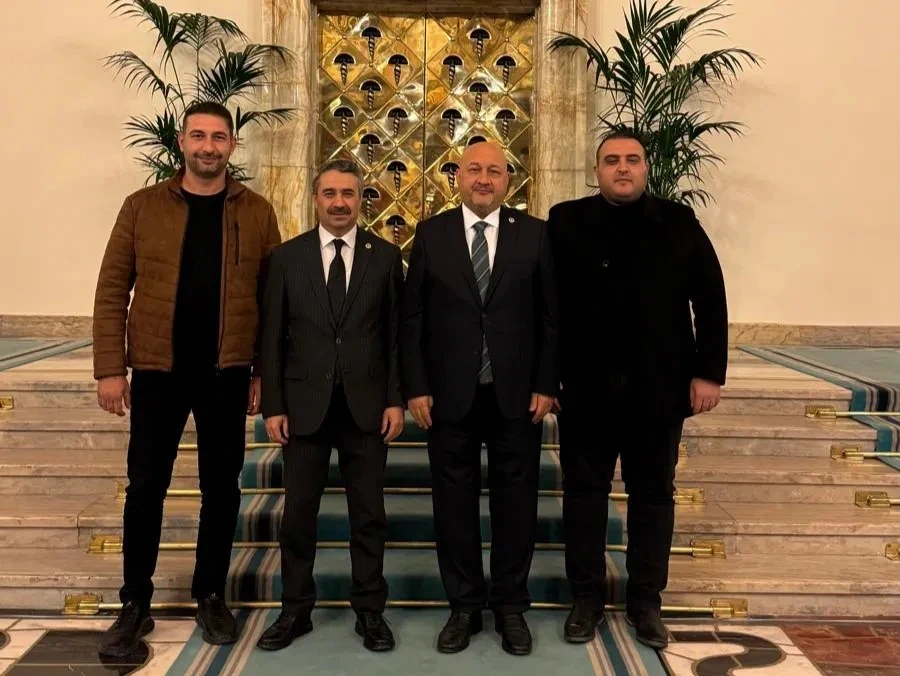 Adıyaman AFAD İl Müdürü Tuncer Şeyda, TBMM’de Milletvekillerini Ziyaret Etti