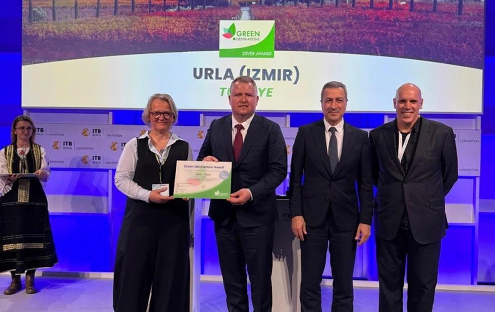 Urla Bağ Yolu, Halkın Seçimi Ödülü ile Dünyanın En İyi Destinasyonu Seçildi