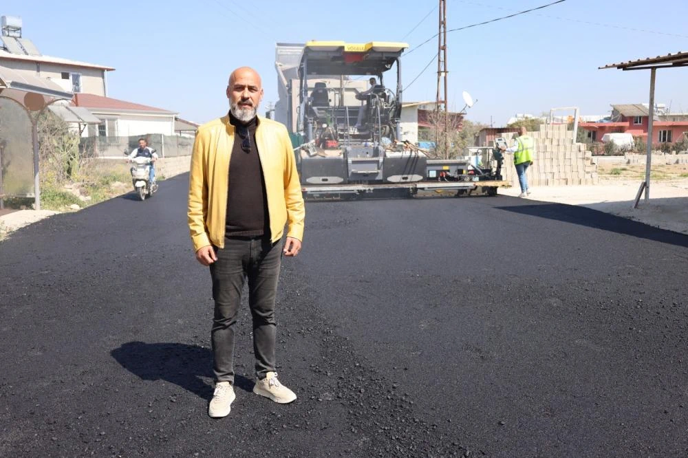 Hatay Büyükşehir Belediyesi, Güzelburç Mahallesi’nde Asfalt Çalışmalarını Tamamladı