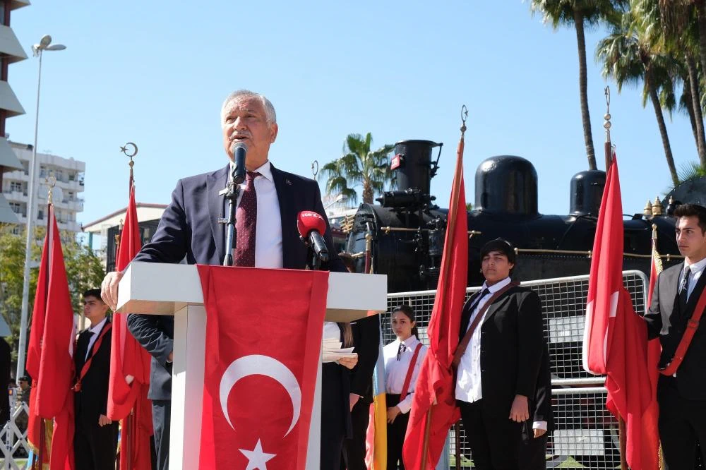 Atatürk’ün Adana’ya Gelişinin 102. Yılı Coşkuyla Kutlandı
