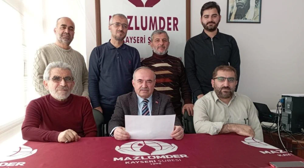 MAZLUMDER Kayseri’den Halepçe Katliamı Mesajı: "Unutmadık, Unutturmayacağız!"