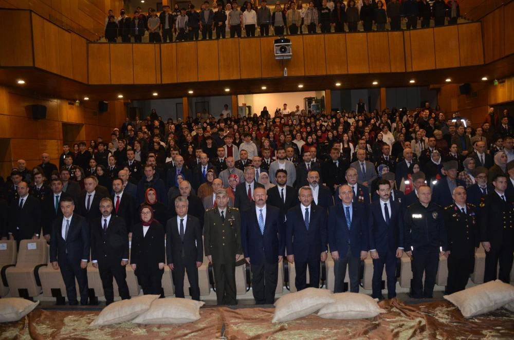 Rize Sosyal Bilimler Lisesi'nden Çanakkale Zaferi’ne Anlamlı Etkinlik